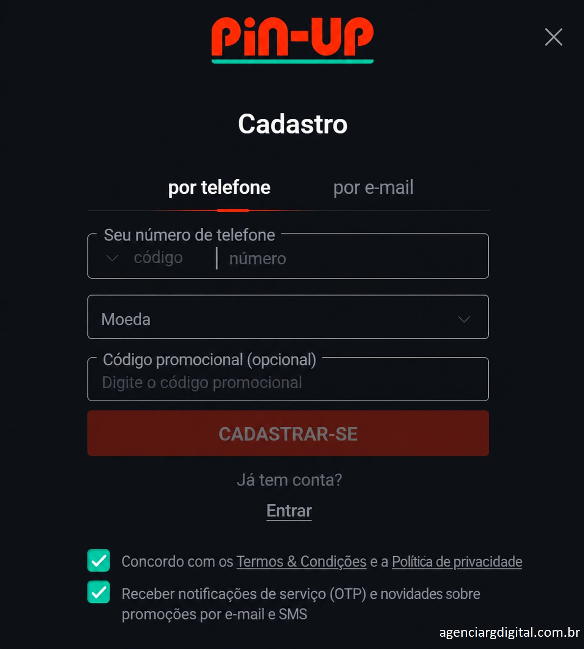Sign Up